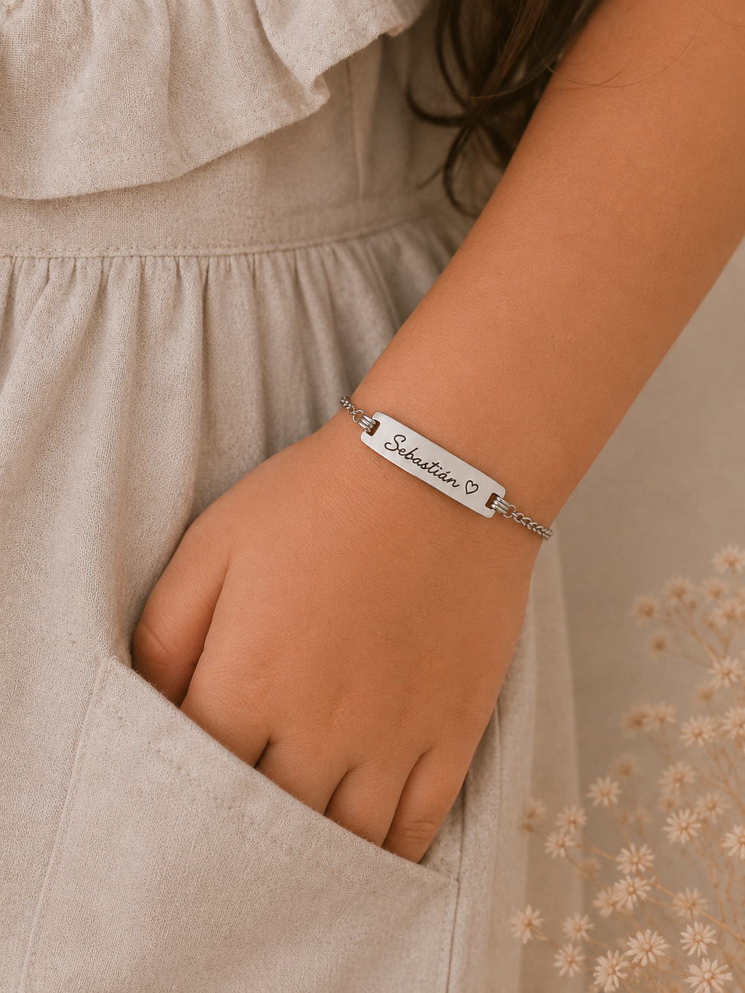 Pulsera Piocha Personalizada / Niños
